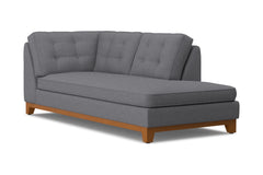 Brentwood Right Arm Chaise :: Leg Finish: Pecan / Configuration: RAF - Chaise on the Right