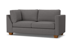 Catalina Right Arm Corner Apt Size Sofa :: Leg Finish: Pecan / Configuration: RAF - Chaise on the Right