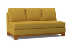 Avalon Armless Sofa :: Leg Finish: Pecan