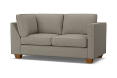 Catalina Right Arm Corner Loveseat :: Leg Finish: Pecan / Configuration: RAF - Chaise on the Right