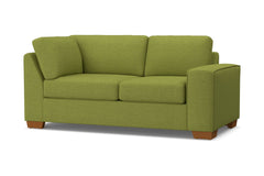 Melrose Right Arm Corner Loveseat :: Leg Finish: Pecan / Configuration: RAF - Chaise on the Right