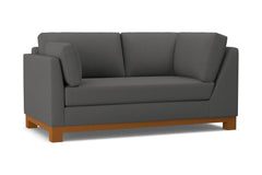 Avalon Left Arm Corner Apt Size Sofa :: Leg Finish: Pecan / Configuration: LAF - Chaise on the Left