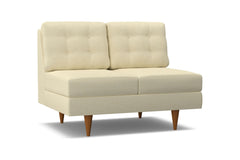 Logan Armless Loveseat :: Leg Finish: Pecan