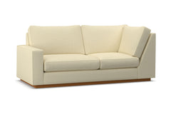 Harper Left Arm Corner Apt Size Sofa :: Leg Finish: Pecan / Configuration: LAF - Chaise on the Left