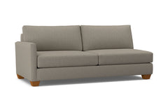 Tuxedo Left Arm Sofa :: Leg Finish: Pecan / Configuration: LAF - Chaise on the Left