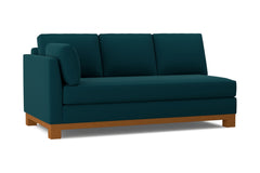 Avalon Left Arm Sofa :: Leg Finish: Pecan / Configuration: LAF - Chaise on the Left