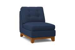 Brentwood Armless Chair :: Leg Finish: Pecan