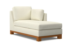 Avalon Right Arm Chaise :: Leg Finish: Pecan / Configuration: RAF - Chaise on the Right