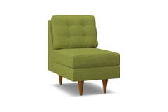 Logan Armless Chair :: Leg Finish: Pecan