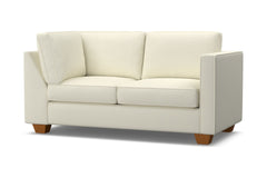 Catalina Right Arm Corner Loveseat :: Leg Finish: Pecan / Configuration: RAF - Chaise on the Right