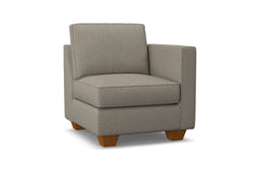 Catalina Right Arm Chair :: Leg Finish: Pecan / Configuration: RAF - Chaise on the Right