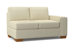 Melrose Right Arm Loveseat :: Leg Finish: Pecan / Configuration: RAF - Chaise on the Right