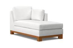 Avalon Right Arm Chaise :: Leg Finish: Pecan / Configuration: RAF - Chaise on the Right