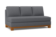 Avalon Armless Sofa :: Leg Finish: Pecan