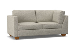 Catalina Left Arm Corner Apt Size Sofa :: Leg Finish: Pecan / Configuration: LAF - Chaise on the Left