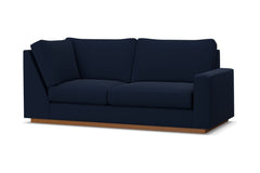 Harper Right Arm Corner Apt Size Sofa :: Leg Finish: Pecan / Configuration: RAF - Chaise on the Right