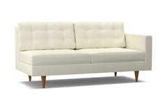 Logan Right Arm Sofa :: Leg Finish: Pecan / Configuration: RAF - Chaise on the Right