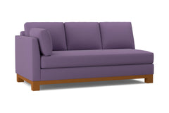 Avalon Left Arm Sofa :: Leg Finish: Pecan / Configuration: LAF - Chaise on the Left