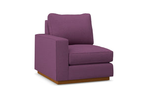 Harper Left Arm Chair :: Leg Finish: Pecan / Configuration: LAF - Chaise on the Left