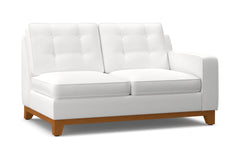 Brentwood Right Arm Loveseat :: Leg Finish: Pecan / Configuration: RAF - Chaise on the Right