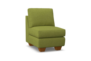 Catalina Armless Chair :: Leg Finish: Pecan