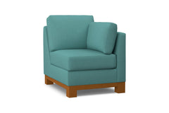 Avalon Right Arm Chair :: Leg Finish: Pecan / Configuration: RAF - Chaise on the Right