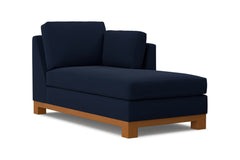 Avalon Right Arm Chaise :: Leg Finish: Pecan / Configuration: RAF - Chaise on the Right