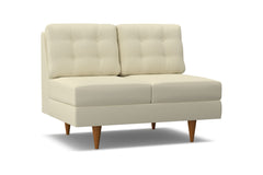 Logan Armless Loveseat :: Leg Finish: Pecan