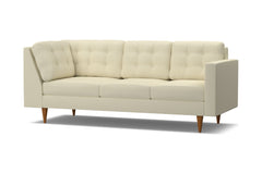 Logan Right Arm Corner Sofa :: Leg Finish: Pecan / Configuration: RAF - Chaise on the Right