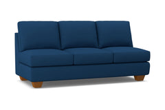 Catalina Armless Sofa :: Leg Finish: Pecan