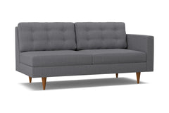 Logan Right Arm Sofa :: Leg Finish: Pecan / Configuration: RAF - Chaise on the Right