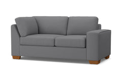 Melrose Right Arm Corner Loveseat :: Leg Finish: Pecan / Configuration: RAF - Chaise on the Right