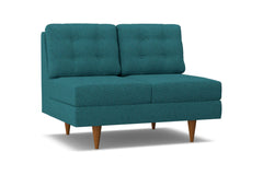 Logan Armless Loveseat :: Leg Finish: Pecan