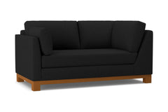 Avalon Left Arm Corner Apt Size Sofa :: Leg Finish: Pecan / Configuration: LAF - Chaise on the Left