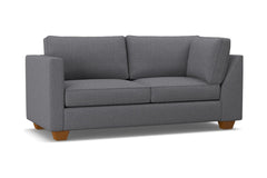 Catalina Left Arm Corner Apt Size Sofa :: Leg Finish: Pecan / Configuration: LAF - Chaise on the Left