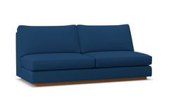 Harper Armless Sofa :: Leg Finish: Pecan