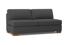 Melrose Armless Sofa :: Leg Finish: Pecan