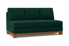 Avalon Armless Sofa :: Leg Finish: Pecan