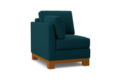 Avalon Left Arm Chair :: Leg Finish: Pecan / Configuration: LAF - Chaise on the Left