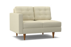 Logan Left Arm Loveseat :: Leg Finish: Pecan / Configuration: LAF - Chaise on the Left