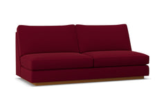 Harper Armless Sofa :: Leg Finish: Pecan