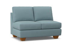 Catalina Armless Loveseat :: Leg Finish: Pecan