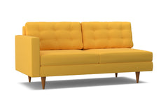 Logan Left Arm Sofa :: Leg Finish: Pecan / Configuration: LAF - Chaise on the Left