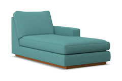 Harper Right Arm Chaise :: Leg Finish: Pecan / Configuration: RAF - Chaise on the Right