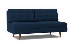 Logan Armless Sofa :: Leg Finish: Pecan