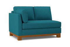 Avalon Left Arm Loveseat :: Leg Finish: Pecan / Configuration: LAF - Chaise on the Left