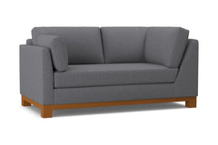 Avalon Left Arm Corner Apt Size Sofa :: Leg Finish: Pecan / Configuration: LAF - Chaise on the Left