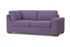 Melrose Right Arm Corner Apt Size Sofa :: Leg Finish: Pecan / Configuration: RAF - Chaise on the Right