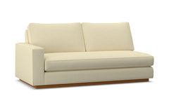 Harper Left Arm Apt Size Sofa w/ Benchseat :: Leg Finish: Pecan / Configuration: LAF - Chaise on the Left