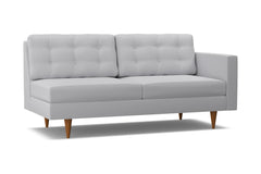 Logan Right Arm Sofa :: Leg Finish: Pecan / Configuration: RAF - Chaise on the Right